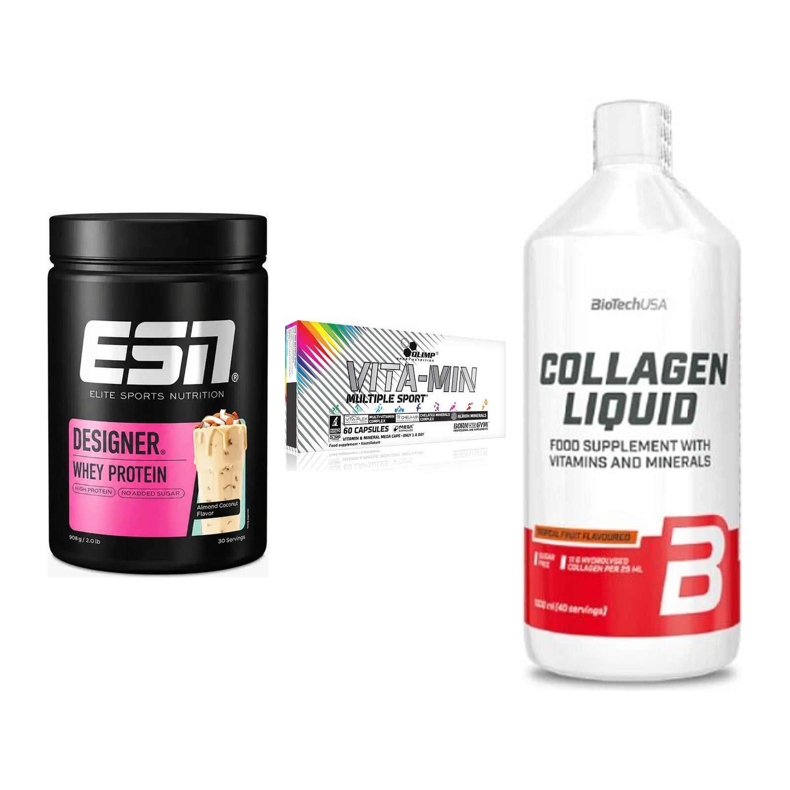 Regenerations-Set: ESN Designer + Olimp Vita-Min + BioTech Collage – alle enthaltenen Artikel