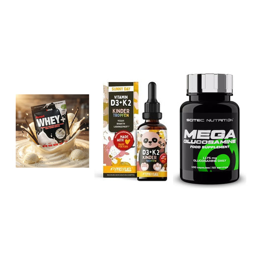 Regenerations-Set: Sinob Honest + ProFuel VITAMIN + Scitec Mega – alle enthaltenen Artikel