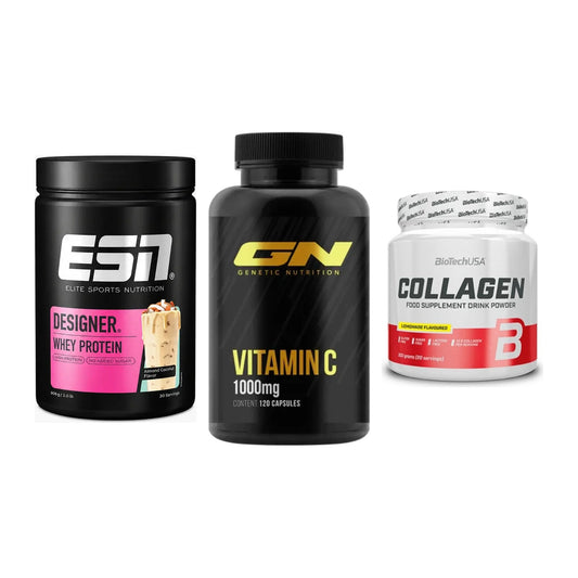 Regenerations-Set: ESN Designer + GN Vitamin C + BioTech Collage – alle enthaltenen Artikel