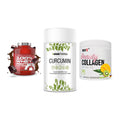 Regenerations-Set: Scitec 100% + Sinob Curcumin + MST Beauty – alle enthaltenen Artikel