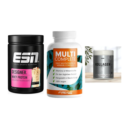 Regenerations-Set: ESN Designer + ProFuel MULTI + Sinob Kollagen – alle enthaltenen Artikel