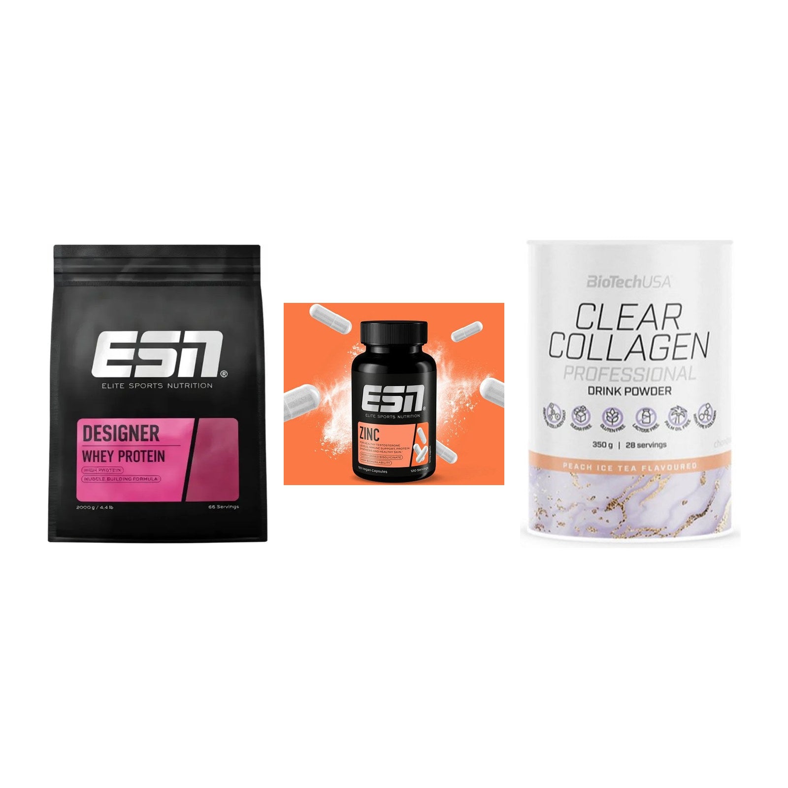 Regenerations-Set: ESN Designer + ESN Zinc + BioTech Clear – alle enthaltenen Artikel