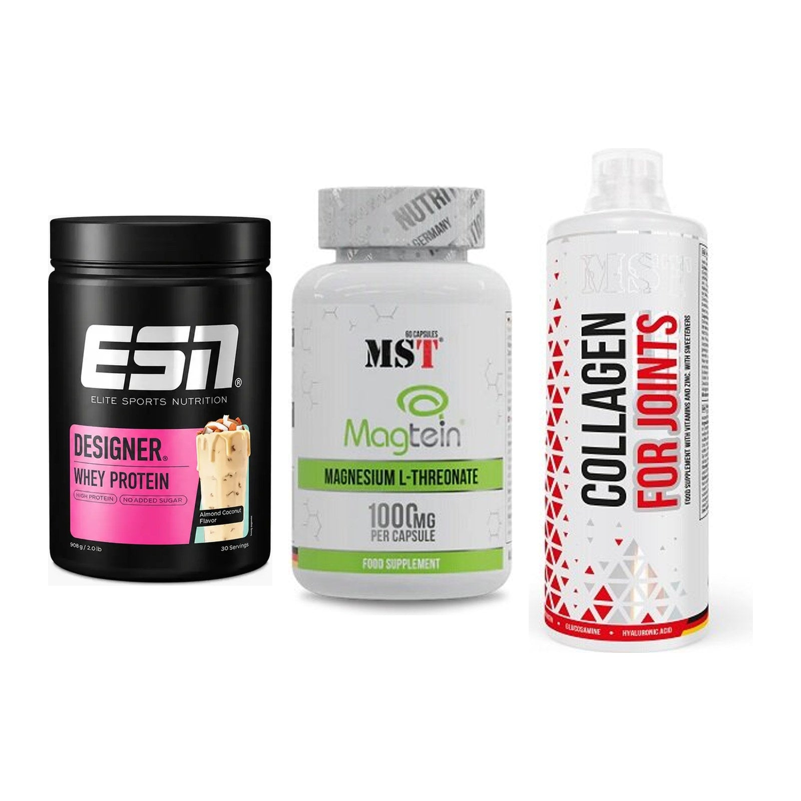Regenerations-Set: ESN Designer + MST Magnesium + MST Collagen – alle enthaltenen Artikel