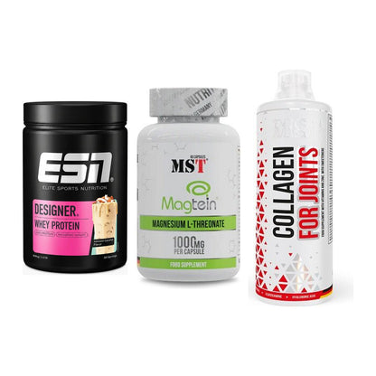 Regenerations-Set: ESN Designer + MST Magnesium + MST Collagen – alle enthaltenen Artikel