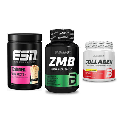 Regenerations-Set: ESN Designer Whey + BioTech ZMB + BioTech Collagen – alle enthaltenen Artikel