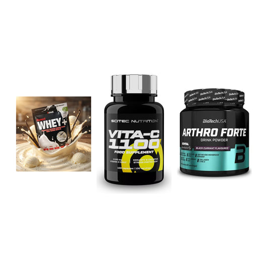 Regenerations-Set: Sinob Honest + Scitec Vitamin + BioTech Arthro – alle enthaltenen Artikel