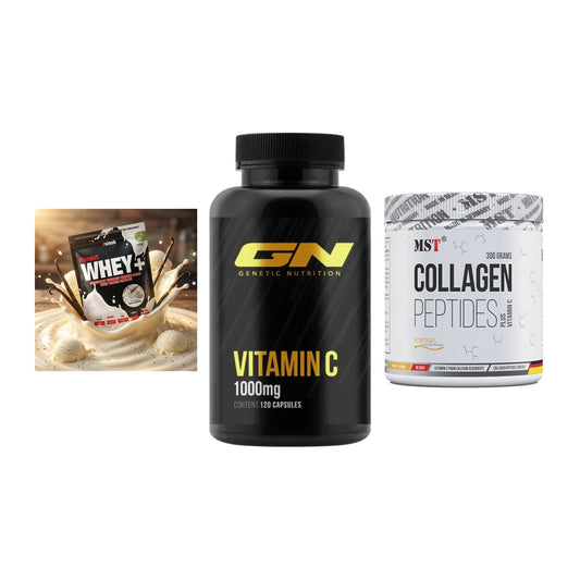 Regenerations-Set: Sinob Honest + GN Vitamin C + MST Collagen – alle enthaltenen Artikel
