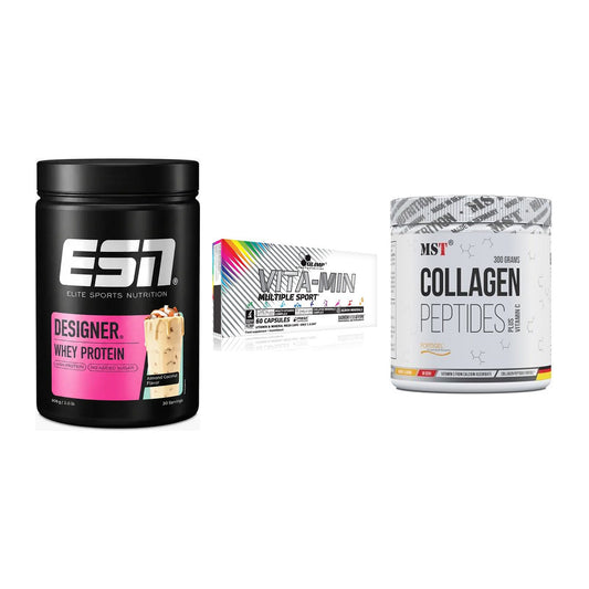 Regenerations-Set: ESN Designer + Olimp Vita-Min + MST Collagen – alle enthaltenen Artikel