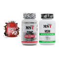 Regenerations-Set: Scitec 100% + MST Zinc + MST MSM 2000 / – alle enthaltenen Artikel
