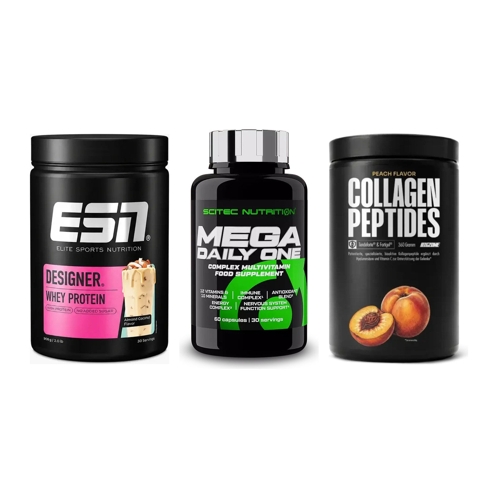 Regenerations-Set: ESN Designer + Scitec Mega + Big Zone – alle enthaltenen Artikel