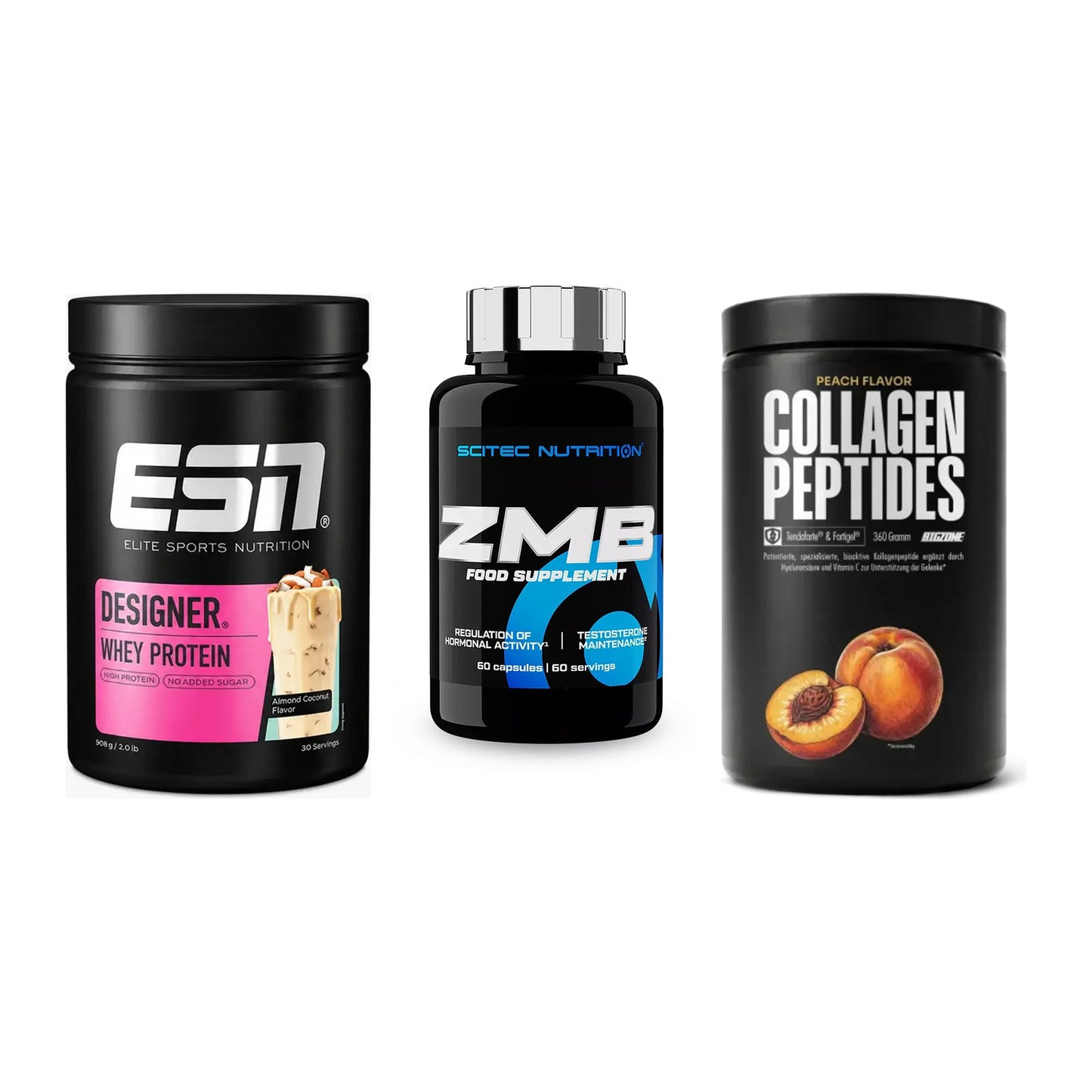Regenerations-Set: ESN Designer + Scitec ZMB + Big Zone – alle enthaltenen Artikel