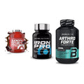 Regenerations-Set: Scitec 100% + Scitec Iron Pro + BioTech Arthro – alle enthaltenen Artikel