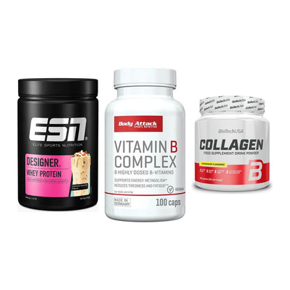 Regenerations-Set: ESN Designer + Body Attack + BioTech Collage – alle enthaltenen Artikel