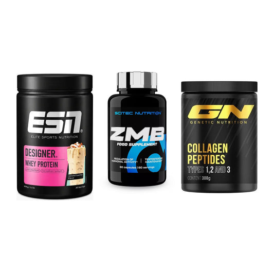 Regenerations-Set: ESN Designer + Scitec ZMB + GN Peptan – alle enthaltenen Artikel