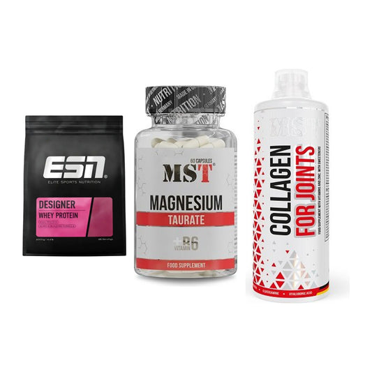 Regenerations-Set: ESN Designer + MST Magnesium + MST Collagen – alle enthaltenen Artikel