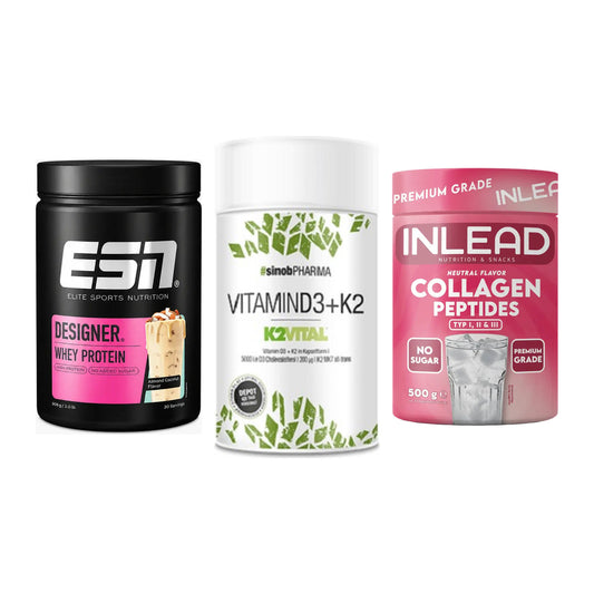 Regenerations-Set: ESN Designer + Sinob Vitamin + INLEAD Collagen – alle enthaltenen Artikel