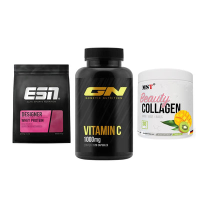 Regenerations-Set: ESN Designer + GN Vitamin C + MST Beauty – alle enthaltenen Artikel