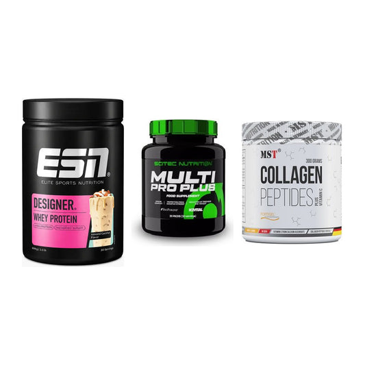 Regenerations-Set: ESN Designer + Scitec Multi + MST Collagen – alle enthaltenen Artikel