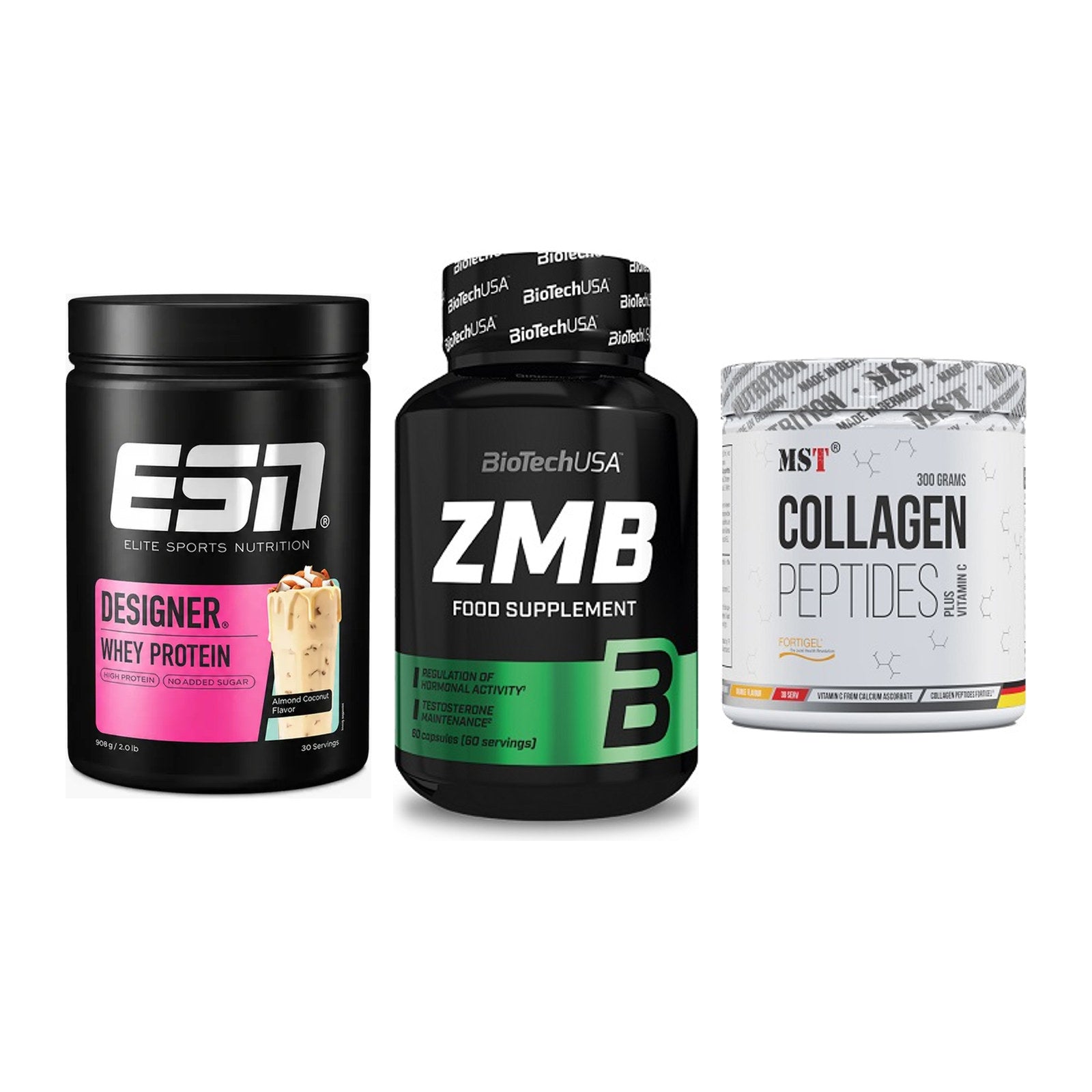 Regenerations-Set: ESN Designer + BioTech ZMB + MST Collagen – alle enthaltenen Artikel