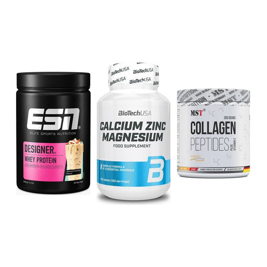 Regenerations-Set: ESN Designer + BioTech Calcium + MST Collagen – alle enthaltenen Artikel