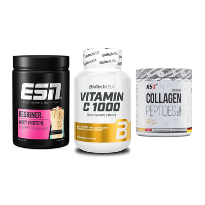 Regenerations-Set: ESN Designer + BioTech Vitamin + MST Collagen – alle enthaltenen Artikel