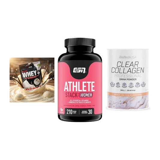 Regenerations-Set: Sinob Honest + ESN Athlete + BioTech Clear – alle enthaltenen Artikel