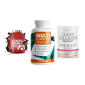 Regenerations-Set: Scitec 100% + ProFuel MULTI + BioTech Clear – alle enthaltenen Artikel
