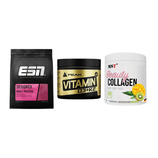 Regenerations-Set: ESN Designer + Peak Vitamin + MST Beauty – alle enthaltenen Artikel