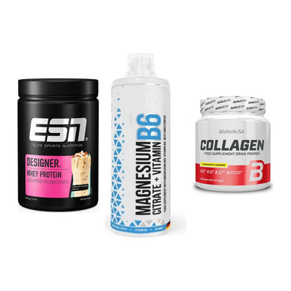 Regenerations-Set: ESN Designer + MST Magnesium + BioTech Collage – alle enthaltenen Artikel