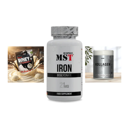 Regenerations-Set: Sinob Honest + MST Iron + Sinob Kollagen – alle enthaltenen Artikel
