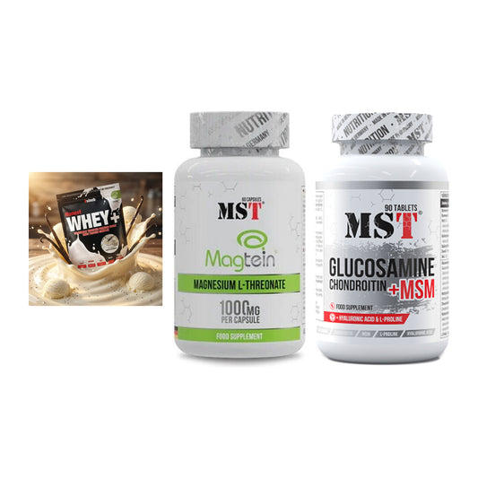 Regenerations-Set: Sinob Honest + MST Magnesium + MST Glucosamine – alle enthaltenen Artikel