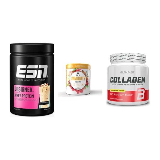 Regenerations-Set: ESN Designer + FA Nutrition + BioTech Collage – alle enthaltenen Artikel