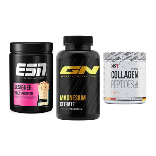 Regenerations-Set: ESN Designer + GN Magnesium + MST Collagen – alle enthaltenen Artikel