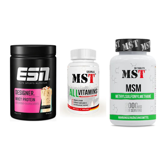 Regenerations-Set: ESN Designer + MST All Vitamin + MST MSM 2000 / – alle enthaltenen Artikel