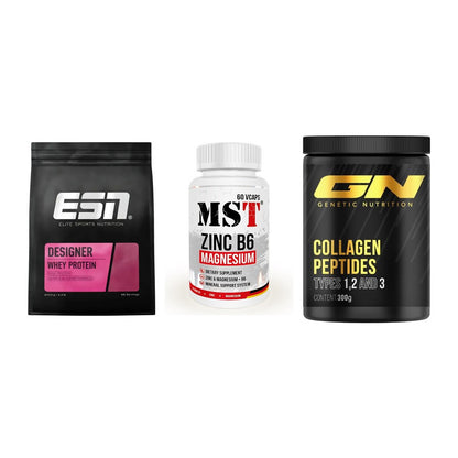 Regenerations-Set: ESN Designer + MST Zinc + GN Peptan – alle enthaltenen Artikel