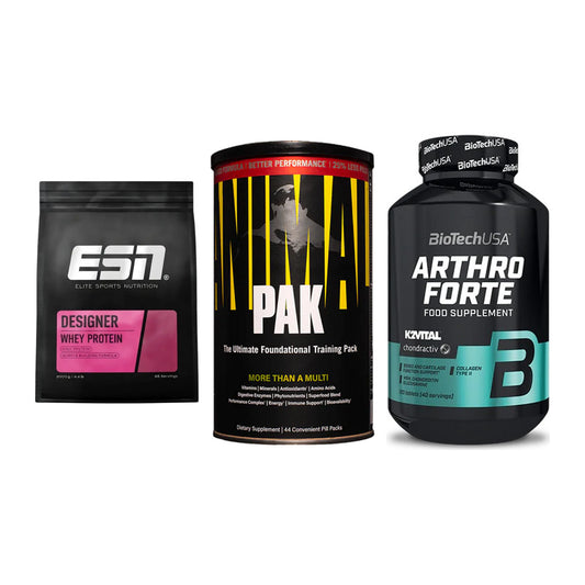Regenerations-Set: ESN Designer + Universal + BioTech Arthro – alle enthaltenen Artikel