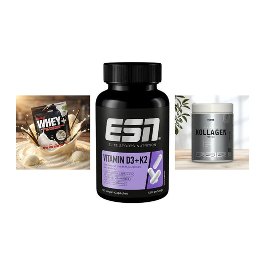 Regenerations-Set: Sinob Honest + ESN Vitamin D3 + Sinob Kollagen – alle enthaltenen Artikel