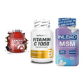 Regenerations-Set: Scitec 100% + BioTech Vitamin + INLEAD MSM – alle enthaltenen Artikel