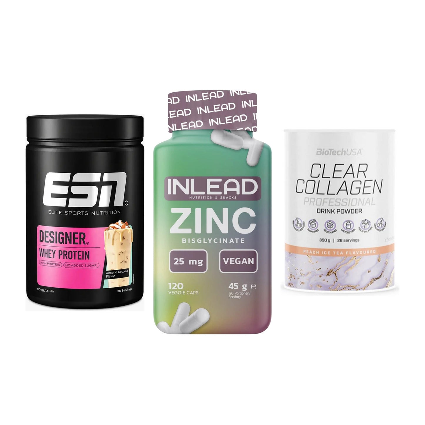 Regenerations-Set: ESN Designer + INLEAD Zink + BioTech Clear – alle enthaltenen Artikel