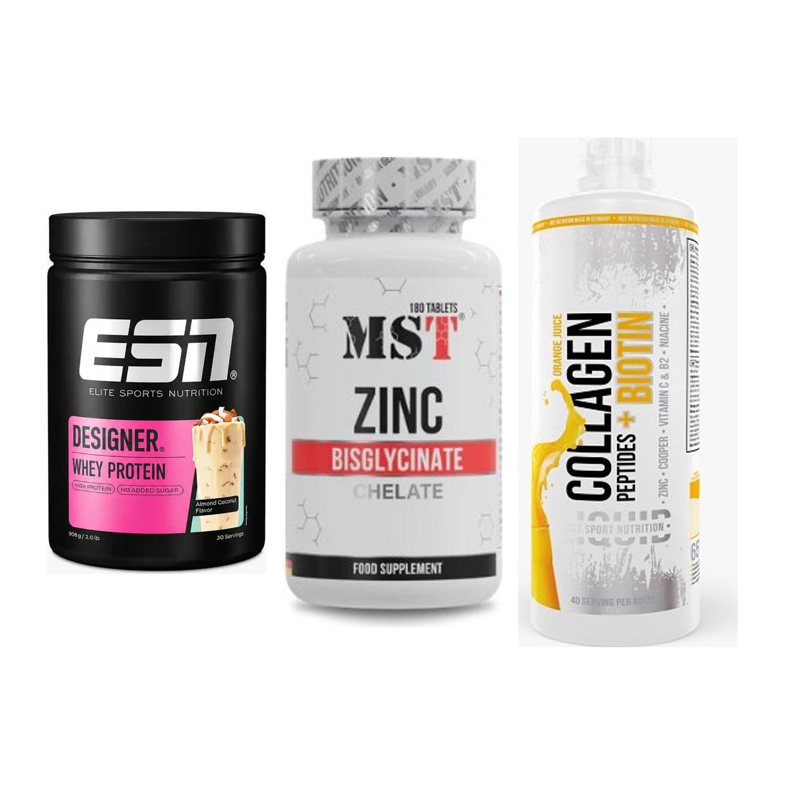 Regenerations-Set: ESN Designer + MST Zinc + MST Collagen – alle enthaltenen Artikel
