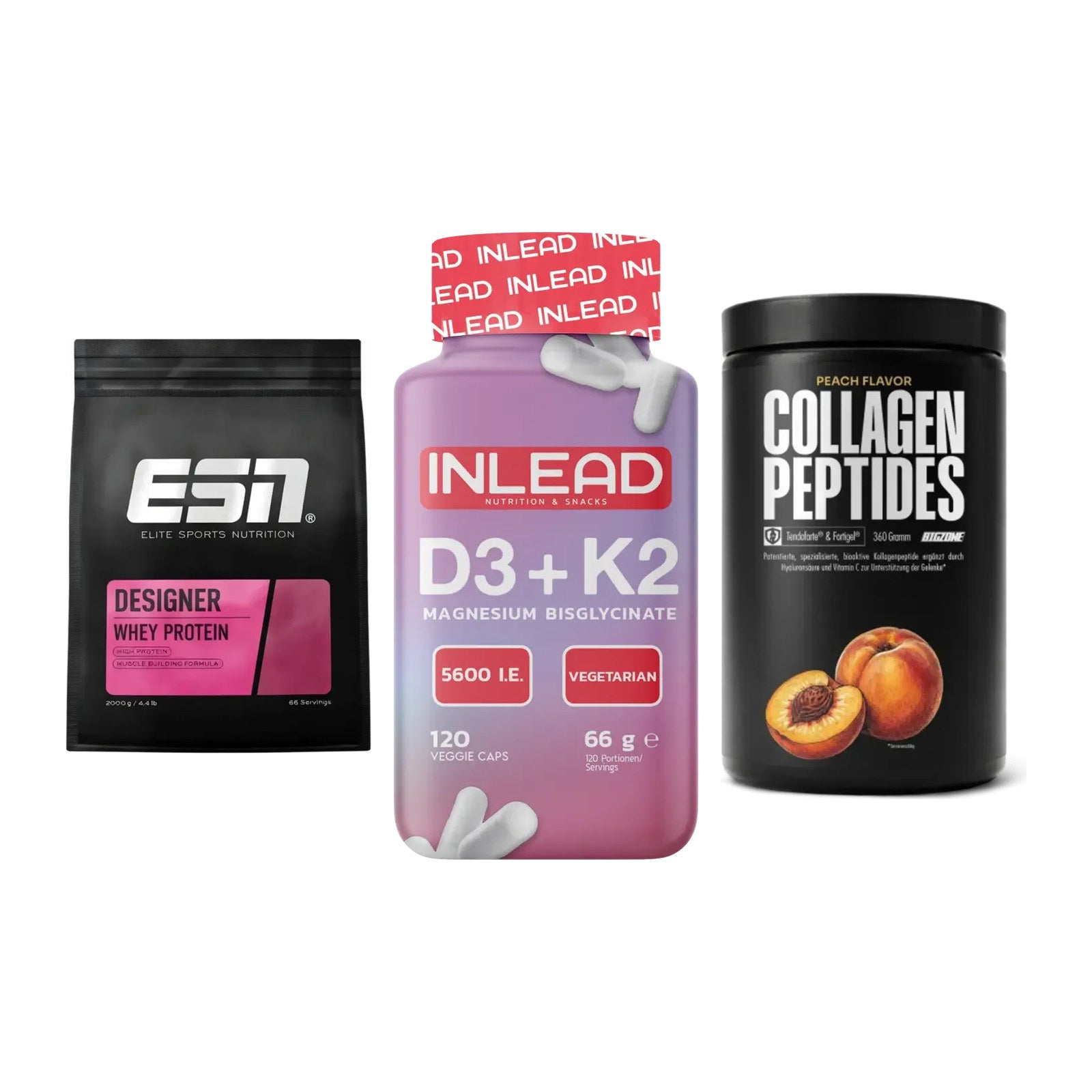 Regenerations-Set: ESN Designer + INLEAD Vitamin + Big Zone – alle enthaltenen Artikel