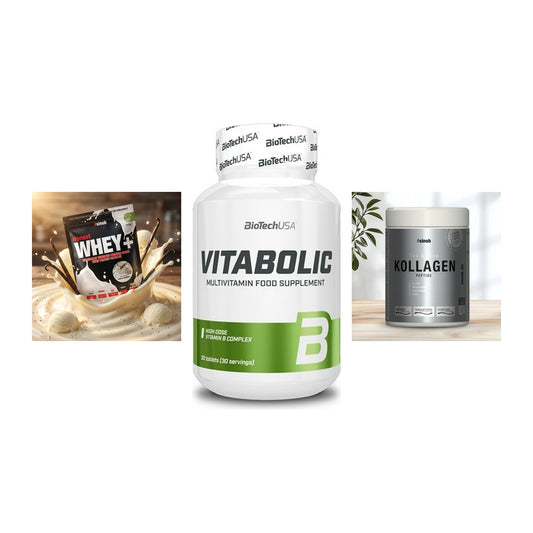 Regenerations-Set: Sinob Honest + BioTech Vitabol + Sinob Kollagen – alle enthaltenen Artikel