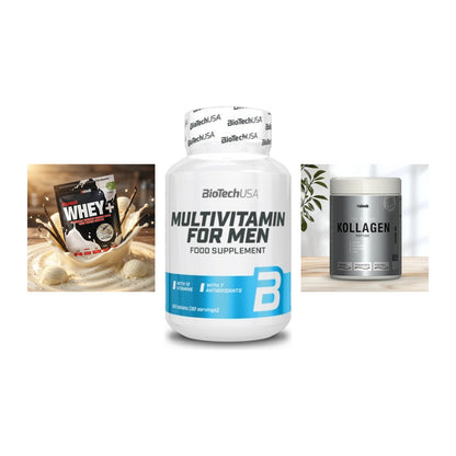 Regenerations-Set: Sinob Honest + BioTech Multivi + Sinob Kollagen – alle enthaltenen Artikel