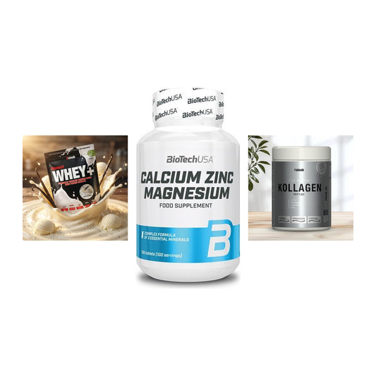 Regenerations-Set: Sinob Honest + BioTech Calcium + Sinob Kollagen – alle enthaltenen Artikel
