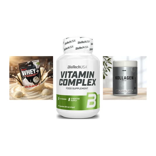 Regenerations-Set: Sinob Honest + BioTech Vitamin + Sinob Kollagen – alle enthaltenen Artikel