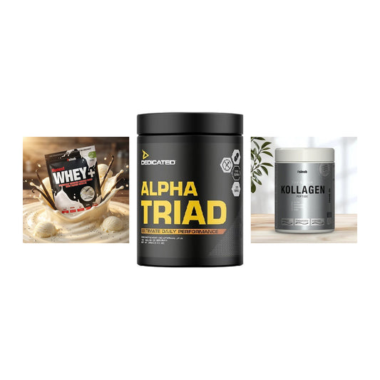 Regenerations-Set: Sinob Honest + Dedicated Alpha + Sinob Kollagen – alle enthaltenen Artikel