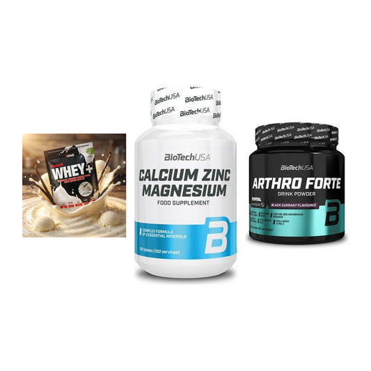 Regenerations-Set: Sinob Honest + BioTech Calcium + BioTech Arthro – alle enthaltenen Artikel
