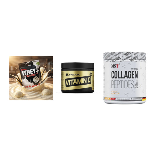 Regenerations-Set: Sinob Honest + Peak Vitamin D + MST Collagen – alle enthaltenen Artikel