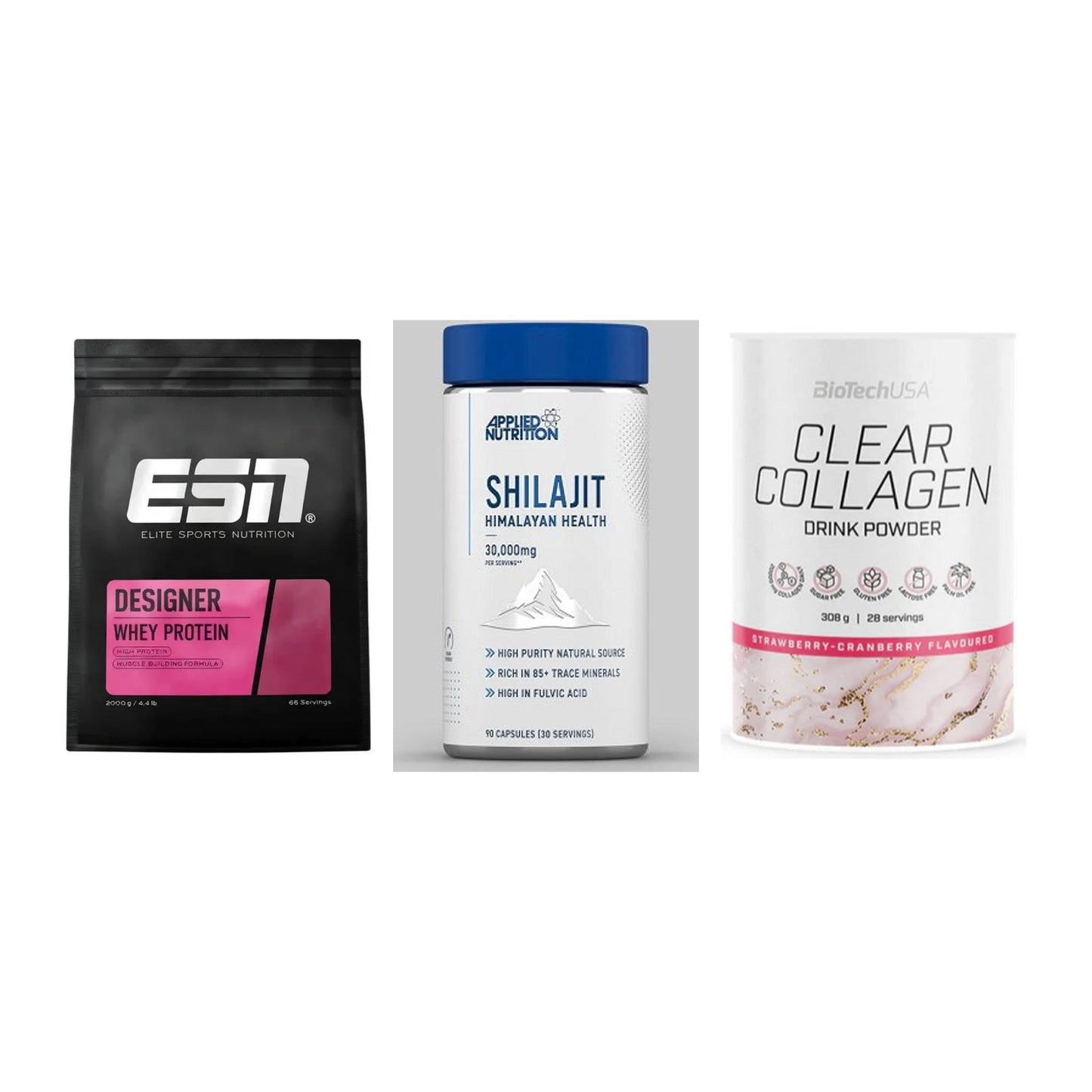 Regenerations-Set: ESN Designer + Applied Nutriti + BioTech Clear – alle enthaltenen Artikel