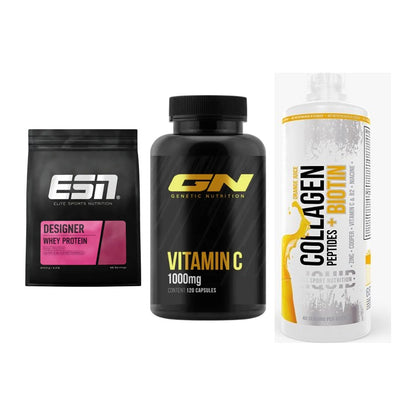 Regenerations-Set: ESN Designer + GN Vitamin C + MST Collagen – alle enthaltenen Artikel